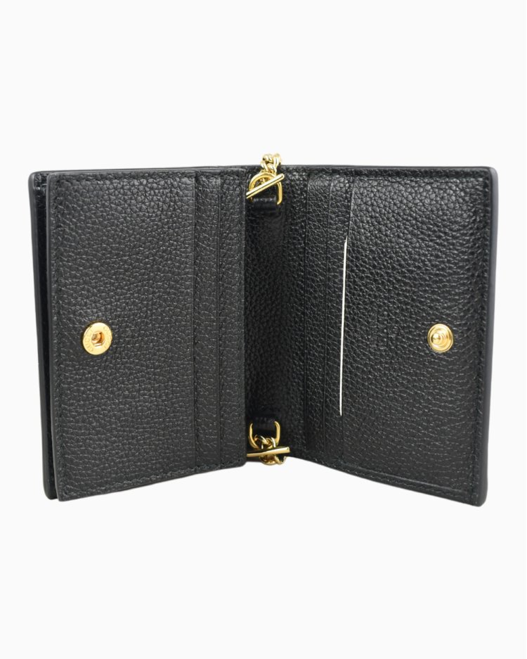 Carteira Gucci Original Zumi Card Case Preta Feminina